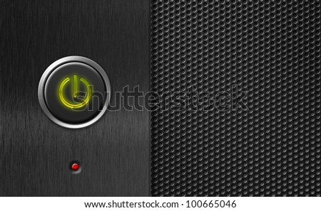 power button on pc panel