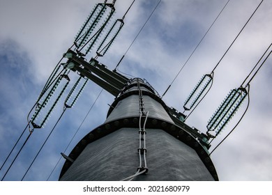 Power Line Poles Outside Of Washington DC. The Symmetry They Provide Are Great On The Eyes. 