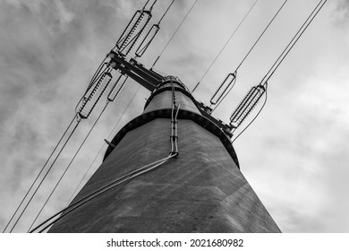 Power Line Poles Outside Of Washington DC. The Symmetry They Provide Are Great On The Eyes. 