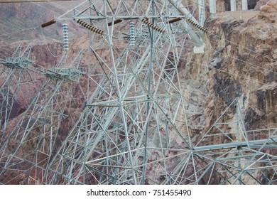 Power Plant Close Up. Hoover Dam.