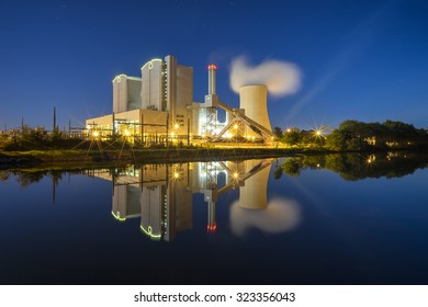 Power Plant Stoecken by Hannover in Germany