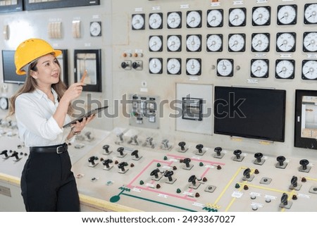 Power plants leverage predictive analytics and artificial intelligence. It's innovation driven by Asian female engineers. To optimize maintenance schedules and operational efficiency.