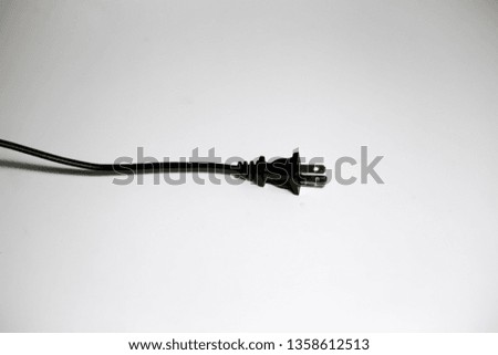 The power plug.