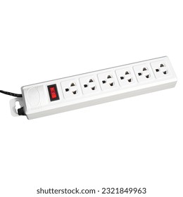 power plug object isolate background