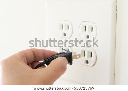 power socket and plug