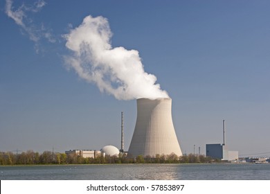 Power Station Akw Isar 2 Stock Photo 57853897 | Shutterstock