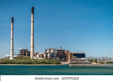 Power Station In Port Adelaide, Torrens Island, South Australia