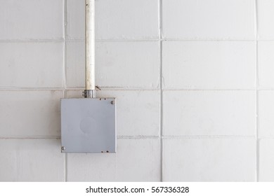 Power Supply Box On The Wall,concept,idea