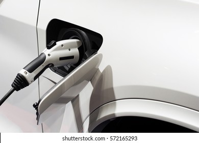 Power Supply  Electric Car Charging Technology Industry Transport Abstract Background