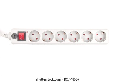 Power Surge - Isolated On White Background