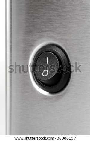 Powerbutton close-up
