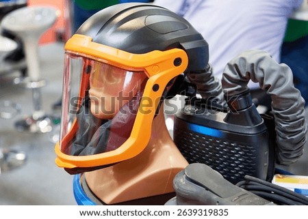 Powered airflow purifying system for work protect helmet