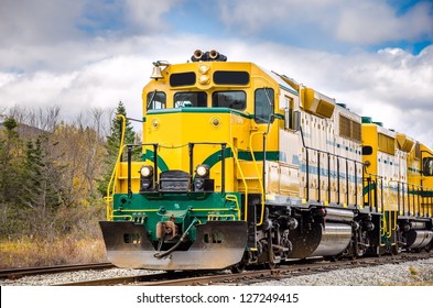 Powerful Diesel Locomotive