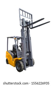 Powerful Electric Forklift, Front View