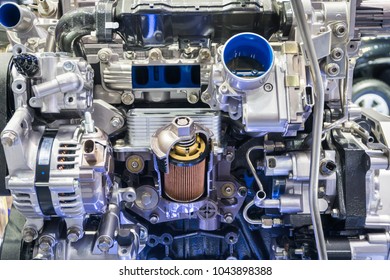 Powerful Engine Car Internal Design Engine Stock Photo 1043898388 ...