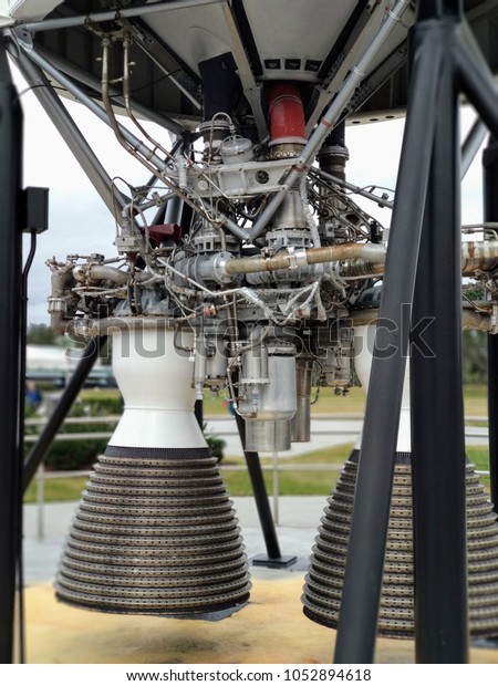Powerful rocket\
engine
