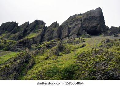 Powerful Rocks And Mountains In Iceland