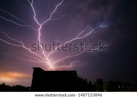 The powerful super bolt thunderstorm in Bangladesh 