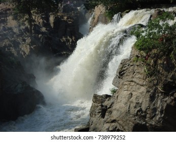 powerful water fall