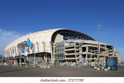 POZNAN, POLAND - APRIL 23: Inea Stadium, Municipal Stadium, Poznan April 23, 2015