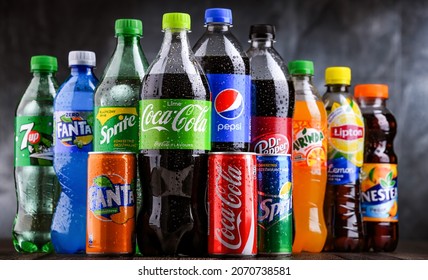 Poznan Poland Oct 28 2021 Bottles Stock Photo 2070738581 | Shutterstock