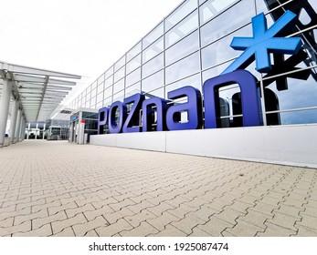 POZNAN, POLAND - September 2, 2019: Poznan Airport, Poland