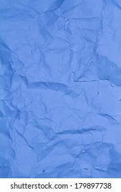 Ppaper Texture Background Blue Color Crumbled Stock Photo 179897738 ...