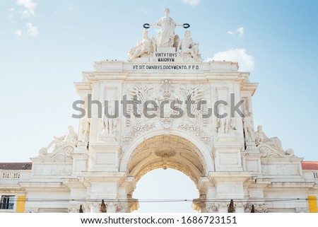 Praca do Comercio. Comercio Square. Lisbon