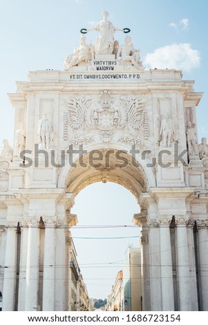 Praca do Comercio. Comercio Square. Lisbon
