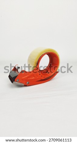 practical tape dispenser or packaging tool, essential for sealing boxes
