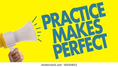 Practice Makes Perfect Stock Photo 505354012 | Shutterstock