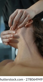 Practitioner skillfully eases muscle tightness during session