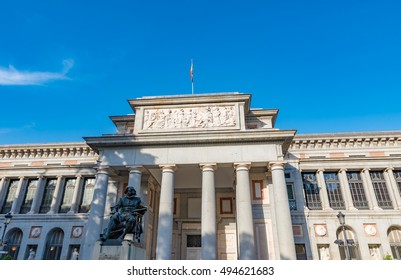 Prado Museum In Madrid, Spain