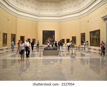 Prado's Museum Interior, Madrid