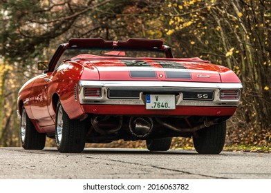 Prag, Czech Republic, 04.09.2018, Chevrolet Chevelle SS Convertible