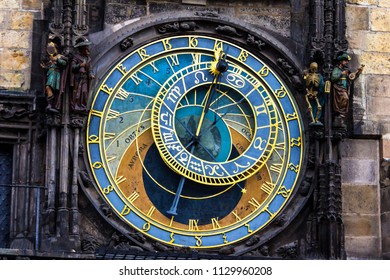 Prague chimes or eagle clock (Czech Prazsky orloj, also Czech Staromestsky orloj) .The medieval clock tower, mounted on the south wall of the Old Town Hall tower