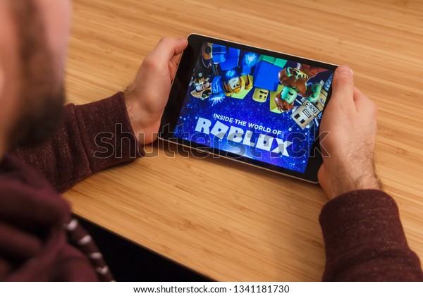 Prague Czech Republic March 16 2019 Stock Photo Edit Now - how to create games in roblox on phone