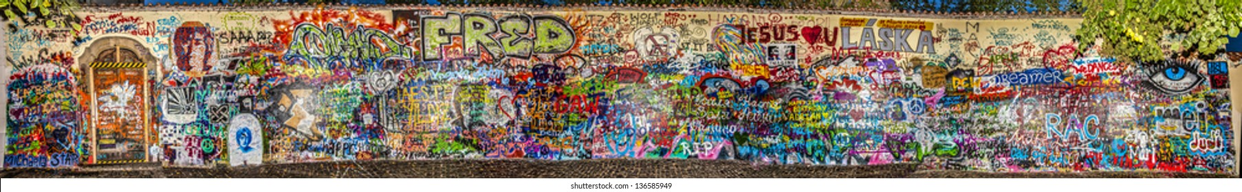 Lennon Wall Hd Stock Images Shutterstock