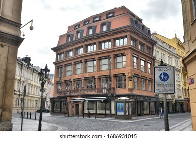 Prague, Czech Republic-03172020:
House Of The Black Madonna In Prague.