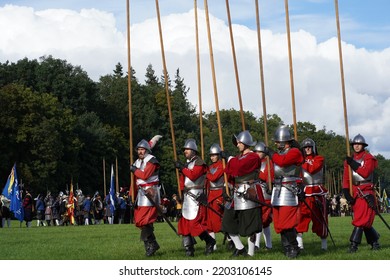 Prague, Czechia - September 17, 2022: Battle Of White Mountain (Bitva Na Bílé Hoře) Historical Reenactment