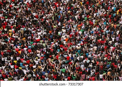 Huge Crowd Of People Images Stock Photos Vectors Shutterstock