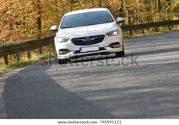 Prague October 17 Opel Insignia Opc Stock Photo Edit Now