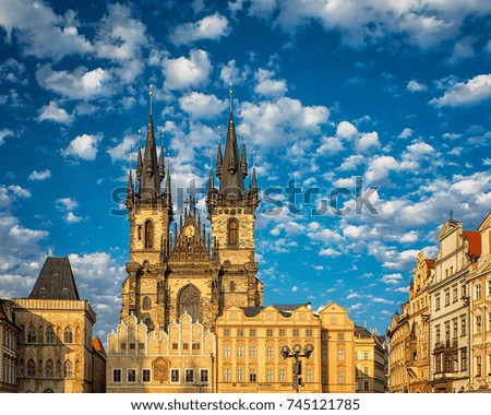 Similar – Foto Bild Gebäude aus der Altstadt der Stadt Prag