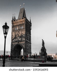 Prague, Old Town Tower, Vltava River