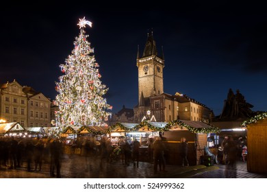 Prague On The Christmas