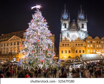Prague on the Christmas