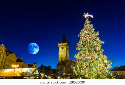 Prague On The Christmas, Czech Republic