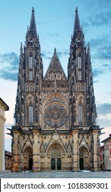 Prague - St. Vitus Cathedral In Castle