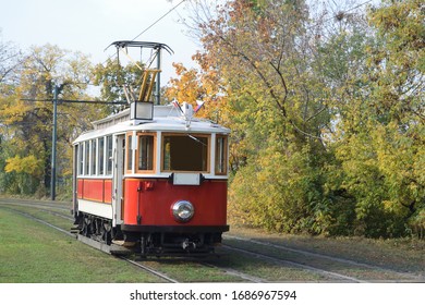 Prague tram near Prague Castle, Czech Republic - Shutterstock ID 1686967594