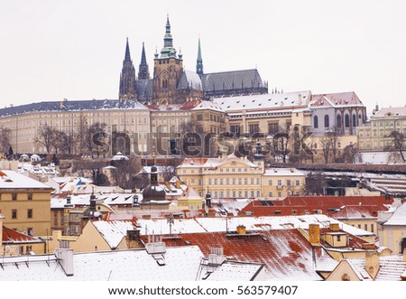 Similar – Prague at winter time